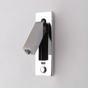 嵌入式床头USB充电阅读壁灯 UNO-BH-017 主图