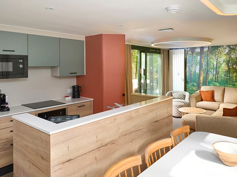 Center Parcs 高端度假屋卫浴定制浴室镜与照明